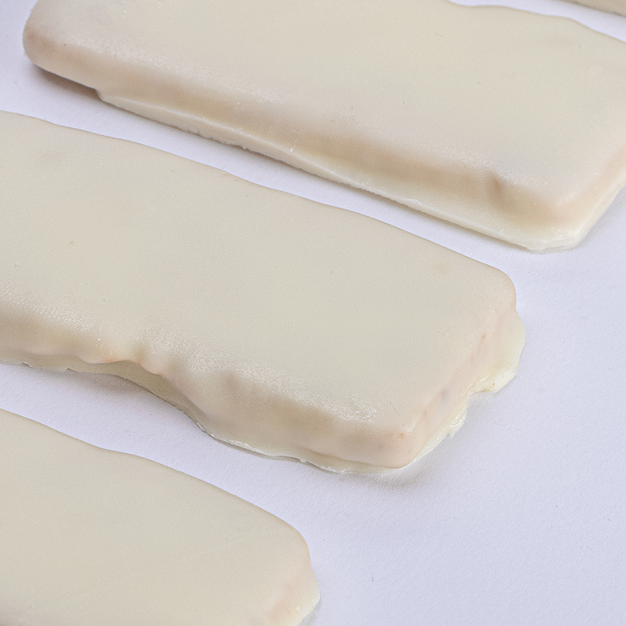 Biscotto Bontà ricoperto al cioccolato bianco