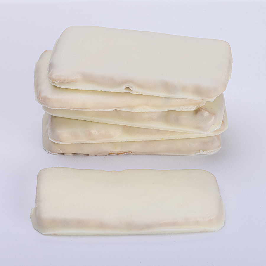 Biscotto Bontà ricoperto al cioccolato bianco